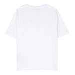 BALMAIN t-shirt girocollo tinta unita con stampa Bianco per Bambino BV8R71 BIANCO BALMAIN 