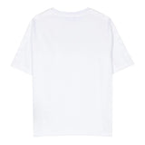 BALMAIN t-shirt girocollo tinta unita con stampa Bianco per Bambino BV8R71 BIANCO BALMAIN 