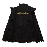 MARC ELLIS maglia mezzo collo tinta unita con logo Nero per Bambina JMJSW00168 NERO MARC ELLIS 