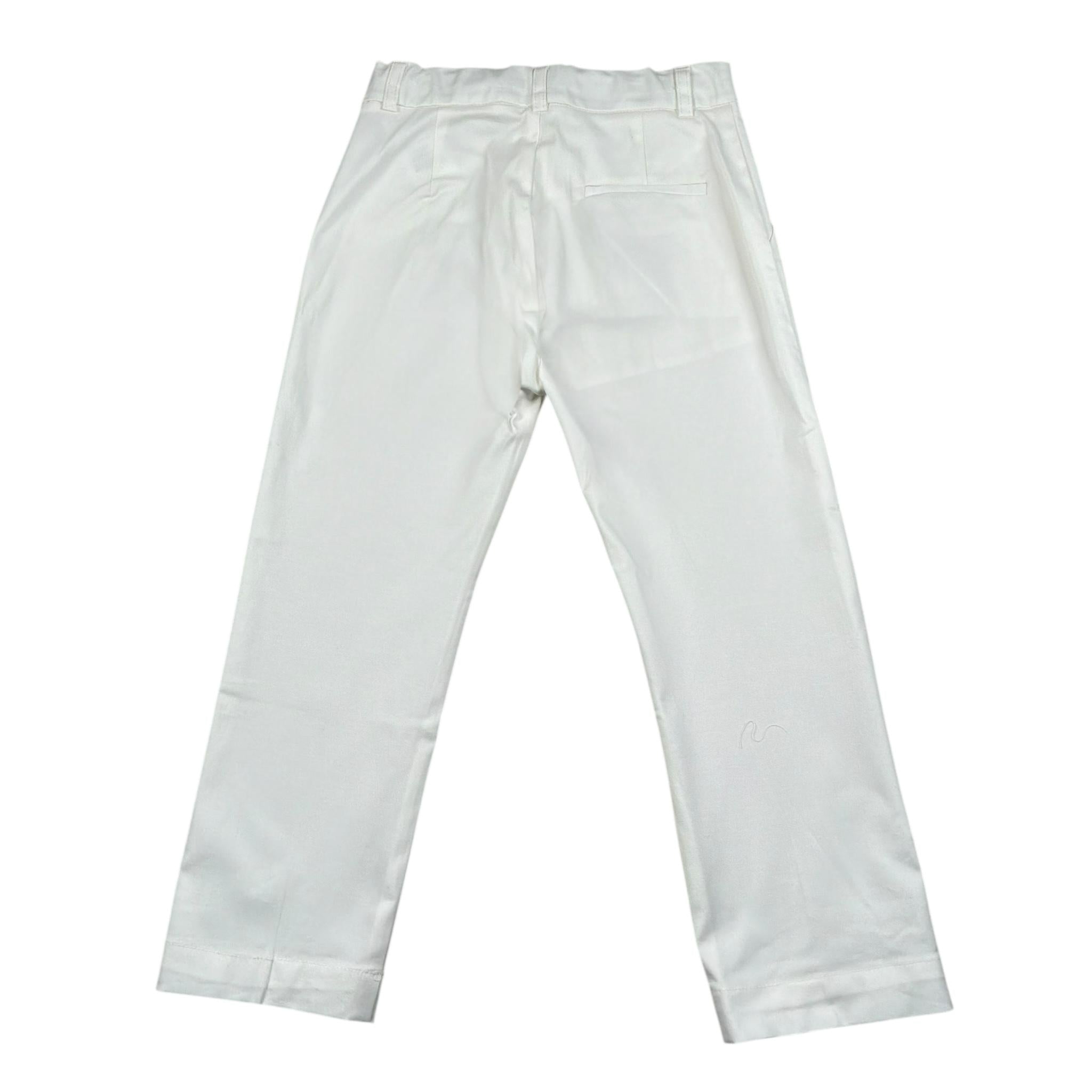 Manuel Ritz Pantalone Tinta Unita con Tasche America per Bambino MR2910X BIANCO MANUEL RITZ 