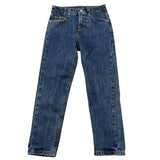 TRUSSARDI jeans tinta unita con girovita regolabile Blu per Bambino TBA25074JE BLU TRUSSARDI 