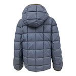 K-WAY giubbino reversibile con zip e cappuccio bicolore Verde/blu per Bambino K5128VWX VERDE/BLU K-WAY 