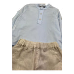 I Delfi Completo 2 Pezzi Camicia-Pantalone per Neonato 25P5247 AZZURRO I DELFI 