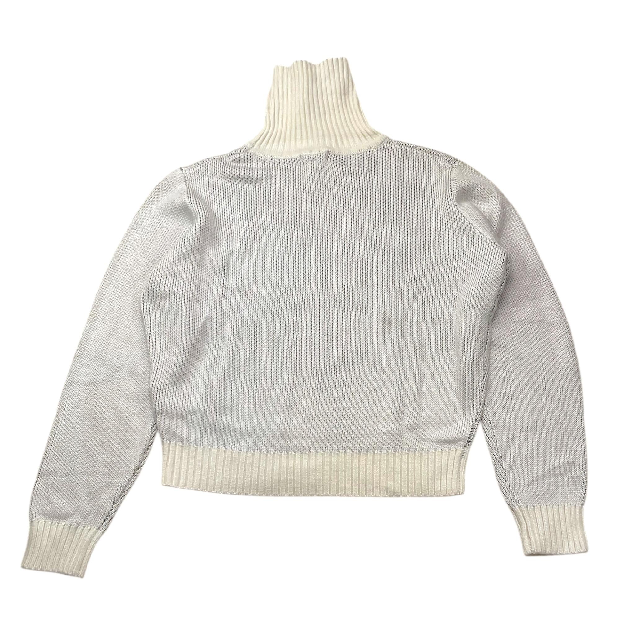 FUN & FUN maglia tinta unita collo alto con brillantini Panna per Bambina FNJSW15937 PANNA FUN & FUN 