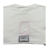 Imperial Felpa Chiusa Modello Crop Tinta Unita per Bambina LB39042G75 BIANCO IMPERIAL 