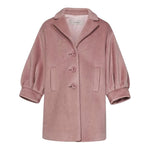 SIMONETTA cappotto tinta unita Rosa per Bambina SV2A00 ROSA SIMONETTA 
