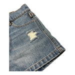 Moschino Short Tinta Unita con Elastico In Vita per Bambina HDQ01OX BLU MOSCHINO 