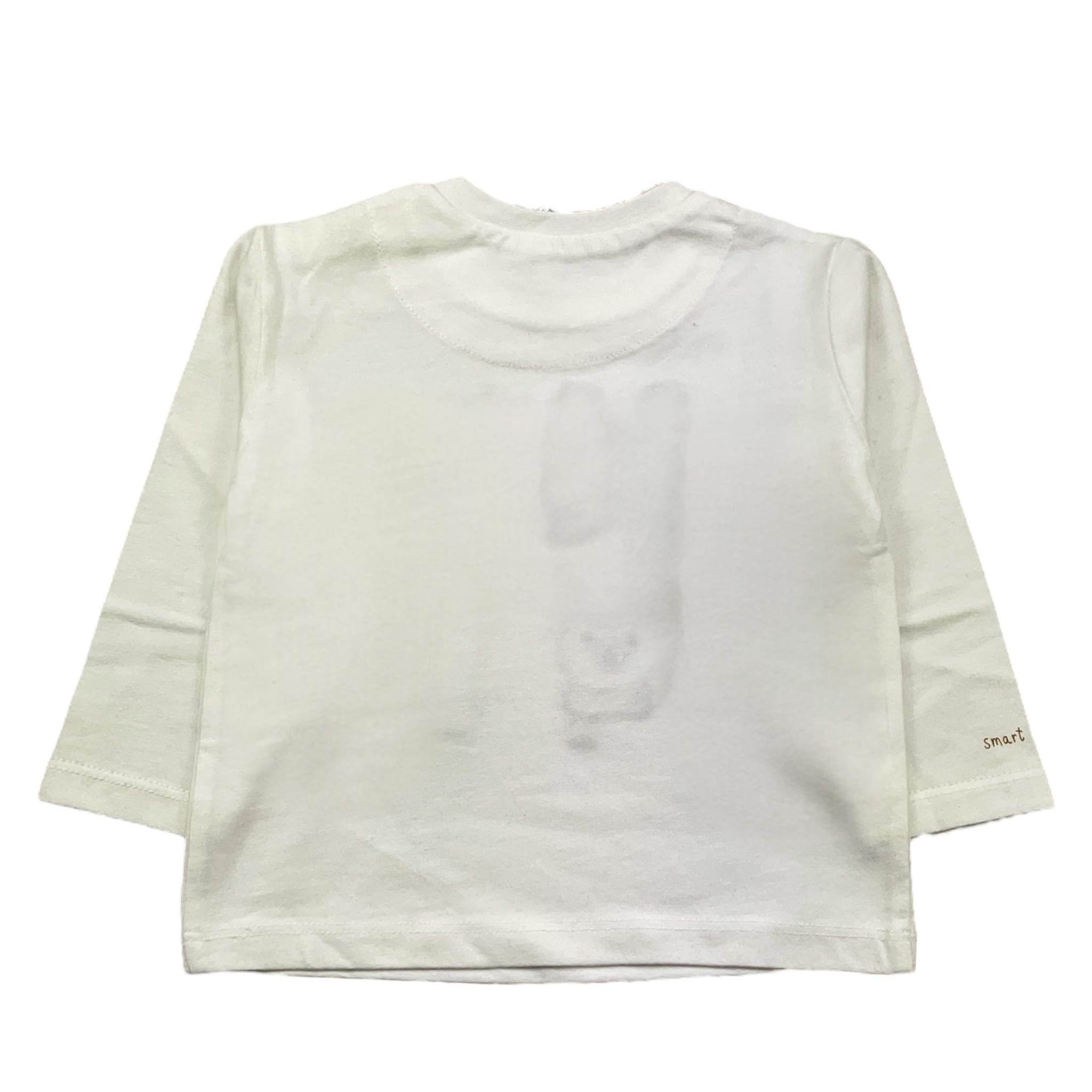 MAYORAL shirt girocollo tinta unita con stampa in contrasto Panna per Neonato 2030 PANNA MAYORAL 