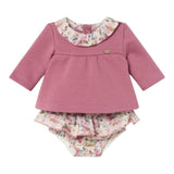 MAYORAL completo 2pz felpa-coulotte con stampa Rosa per Neonata 2246 ROSA MAYORAL 