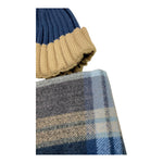 DAN JOHN set cappello-sciarpa con fantasia Blu per Bambino KITD5301 BLU DAN JOHN 