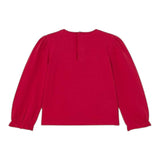 Mayoral Shirt Girocollo Tinta Unita con Stampa per Neonata 1015 ROSSO MAYORAL 