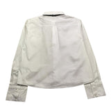 TO be too camicia manica lunga tinta unita con cravatta Bianco per Bambina TFJF24S528 BIANCO TO be too 