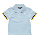 K-Way Polo Mezza Manica Tinta Unita per Neonato K71374WXX AZZURRO K-WAY 