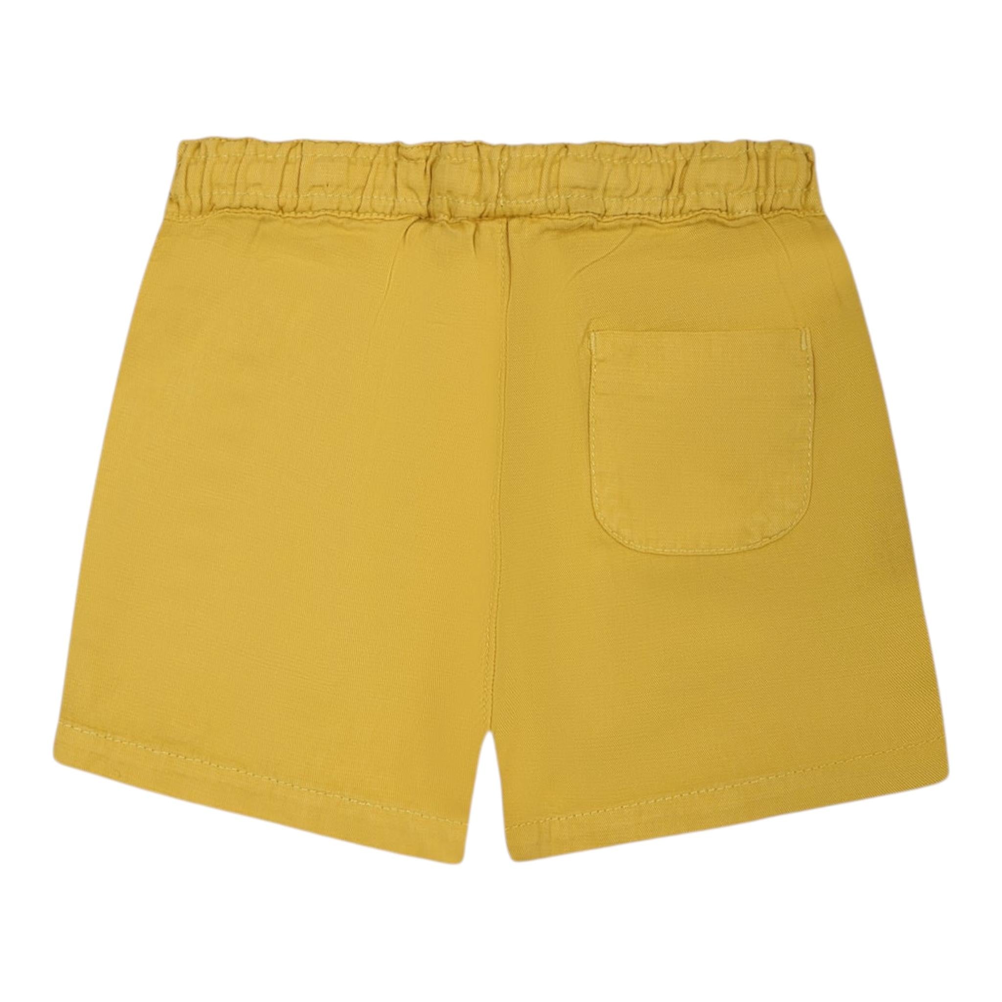Mayoral Bermuda Tinta Unita con Elastico In Vita per Neonato 12477 GIALLO MAYORAL 
