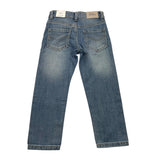 MAYORAL jeans tinta unita con girovita regolabile Blu per Neonato 504NXX BLU MAYORAL 