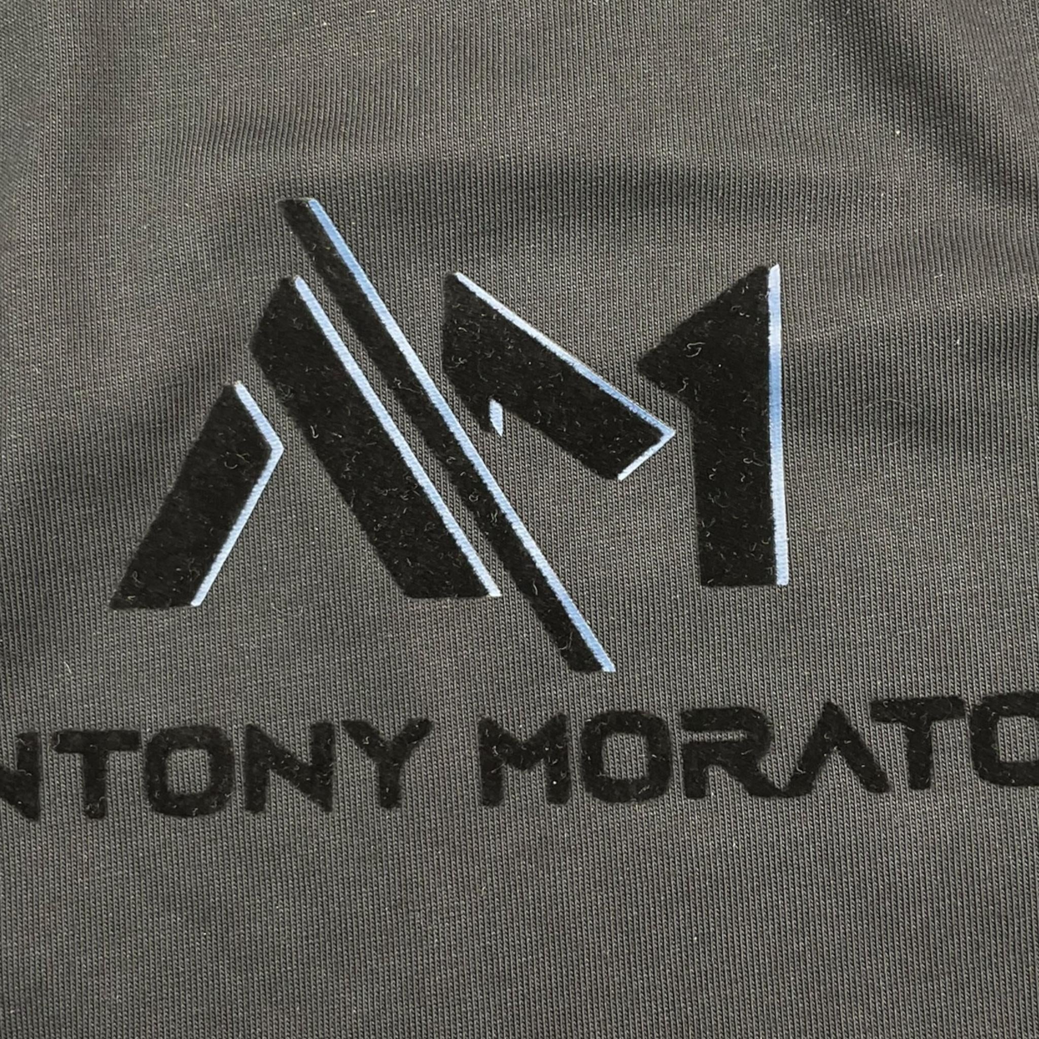 ANTONY MORATO shirt tinta unita girocollo con stampa Nero per Bambino MKKS00686 NERO ANTONY MORATO 