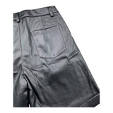 TO be too short tinta unita in ecopelle Nero per Bambina TFJF24P518 NERO TO be too 