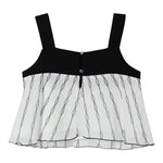 Patrizia Pepe Top Giromanica Tinta Unita per Bambina 7C0262 BIANCO PATRIZIA PEPE 