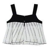 Patrizia Pepe Top Giromanica Tinta Unita per Bambina 7C0262 BIANCO PATRIZIA PEPE 