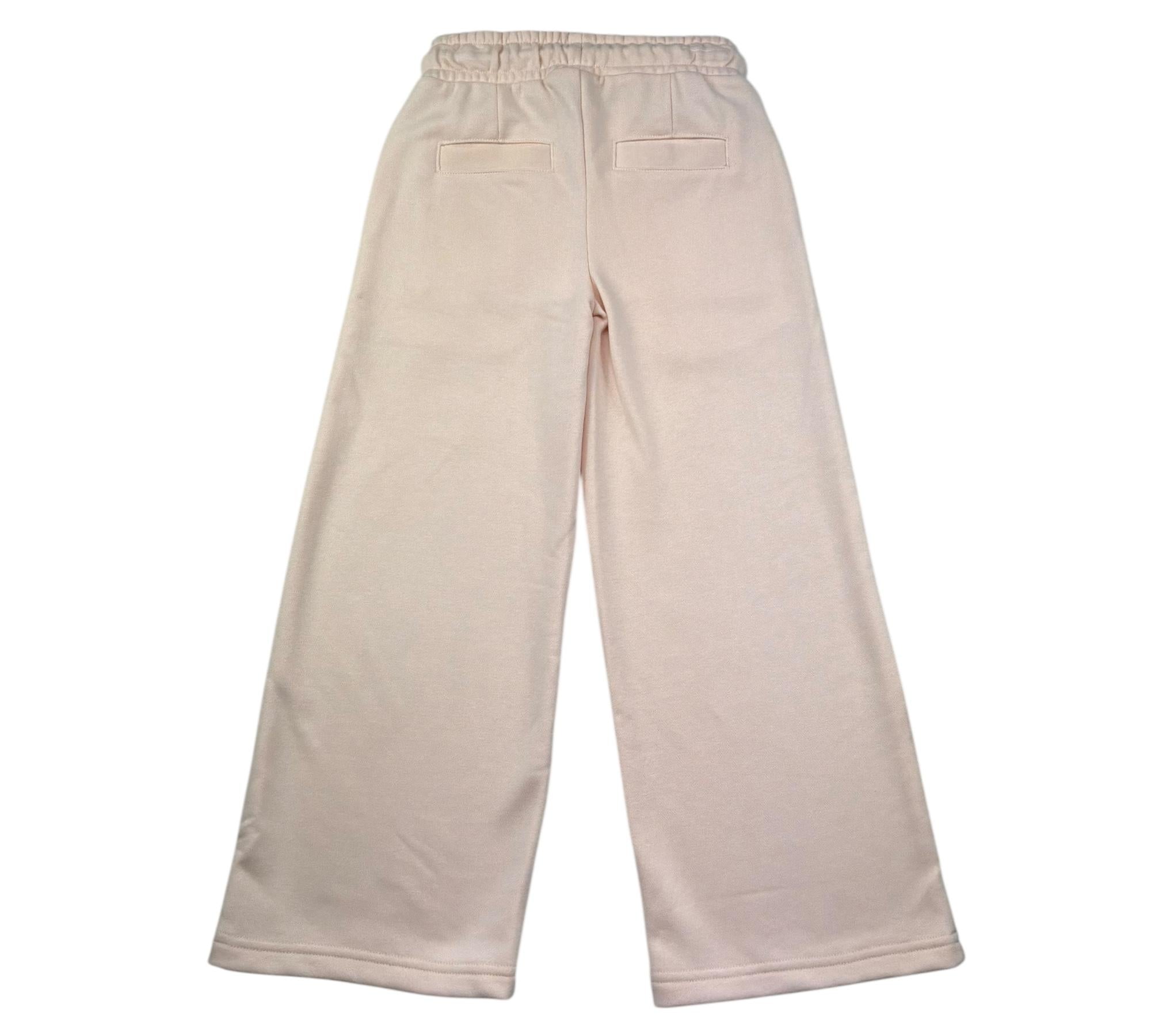 Trussardi Pantalone Tuta Modello Palazzo Tinta Unita per Bambina TGP26012PA ROSA TRUSSARDI 