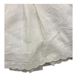 Mimisol Plain Skirt With White Embroidery For Baby Girl