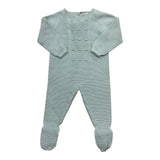 WEDOBLE tutina tinta unita con ricami Azzurro per Neonato V2202346A AZZURRO WEDOBLE 