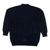 N°21 Blue V-Neck Solid Color Cardigan For Boys