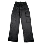 Manila Grace Pantalone Tinta Unita Modello Palazzo per Bambina MG2868 NERO MANILA GRACE 