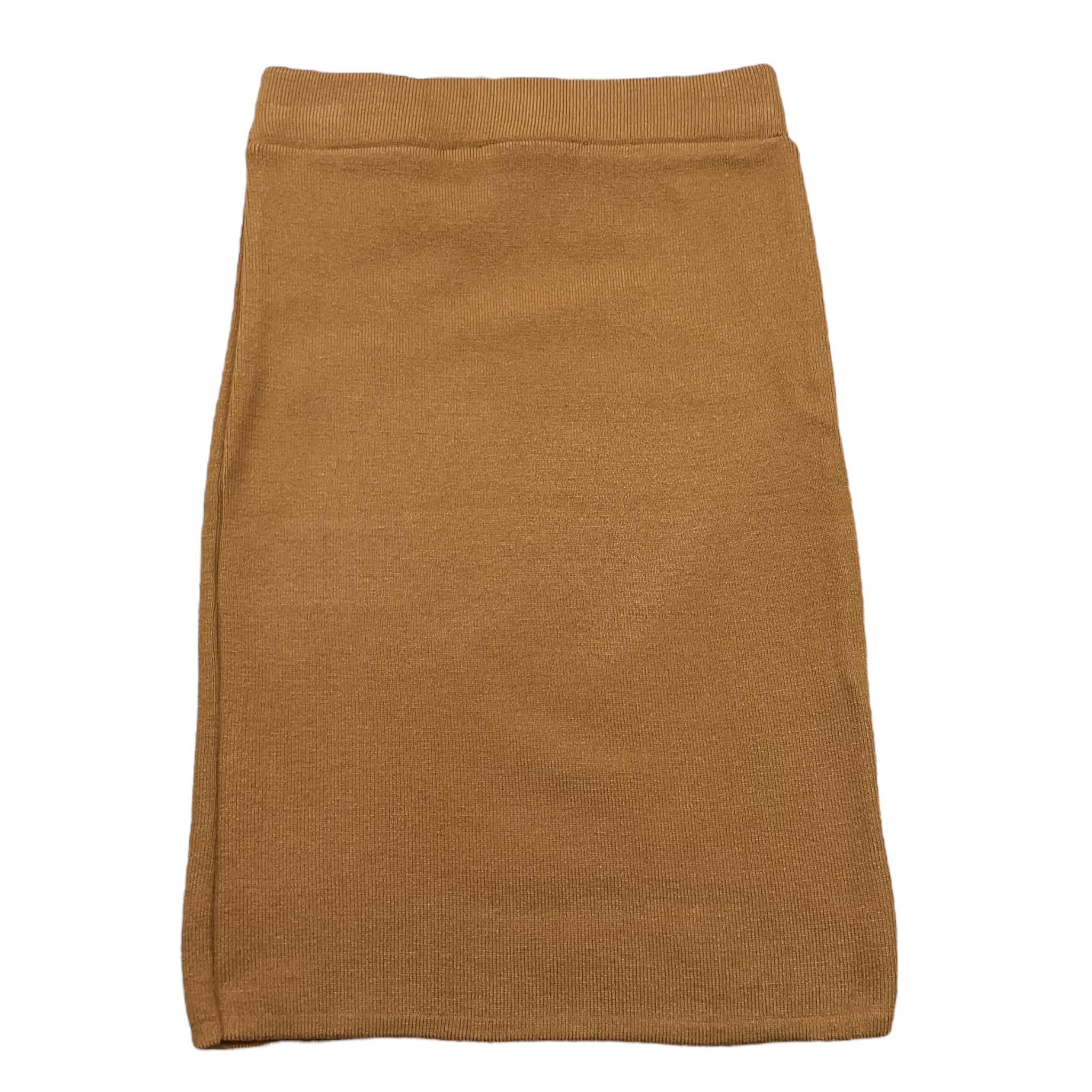 HINNOMINATE gonna in maglia tinta unita con logo Beige per Bambina 3641GW00065 BEIGE HINNOMINATE 