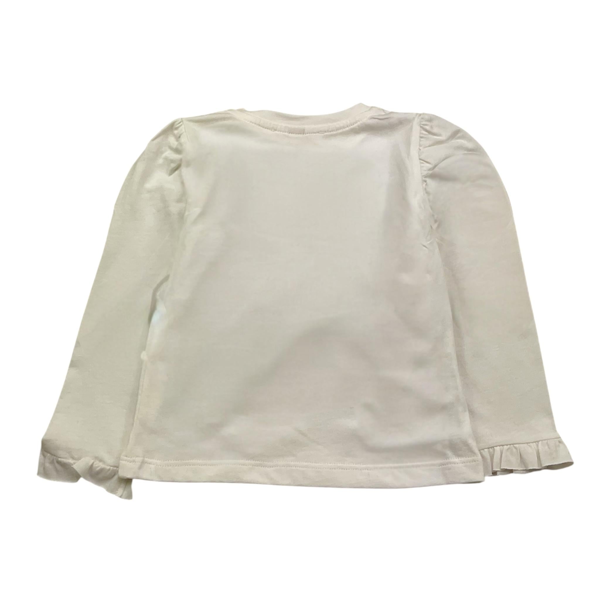 PLEASE shirt girocollo tinta unita Bianco per Neonata ML85030G65 BIANCO PLEASE 