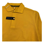 SUN68 polo manica lunga tinta unita Giallo per Bambino A40302 GIALLO SUN68 