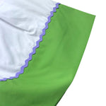 Ilfarobimbi Abito Tinta Unita Giromanica con Fiocchi per Bambina IFB50585J VERDE ILFAROBIMBI 