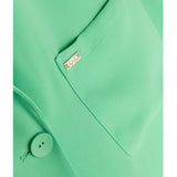 Liu Jo Giacca Tinta Unita con Taschino per Bambina GA4159T4508 VERDE LIU JO 