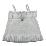 Dixie Top Tinta Unita per Bambina CC45290G74 BIANCO DIXIE 