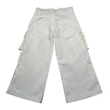 Dusty Color Pantalone Tinta Unita Modello Palazzo per Bambina DJWS5020PA PANNA DUSTY COLOR 