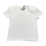 Mariuccia T-Shirt Girocollo Tinta Unita per Neonata MBS23T780N BIANCO MARIUCCIA 