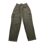 DIXIE pantalone tinta unita cn elastico in vita Verde per Bambina PHT1132G67X VERDE DIXIE 