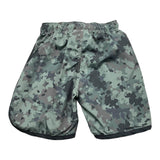 Shoe Costume Bermuda Solid Color With Military And Floral Pattern Green For Boys