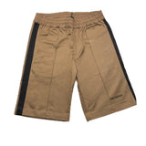 Neil Barrett Bermuda Solid Color Elastic Waist Camel For Boys