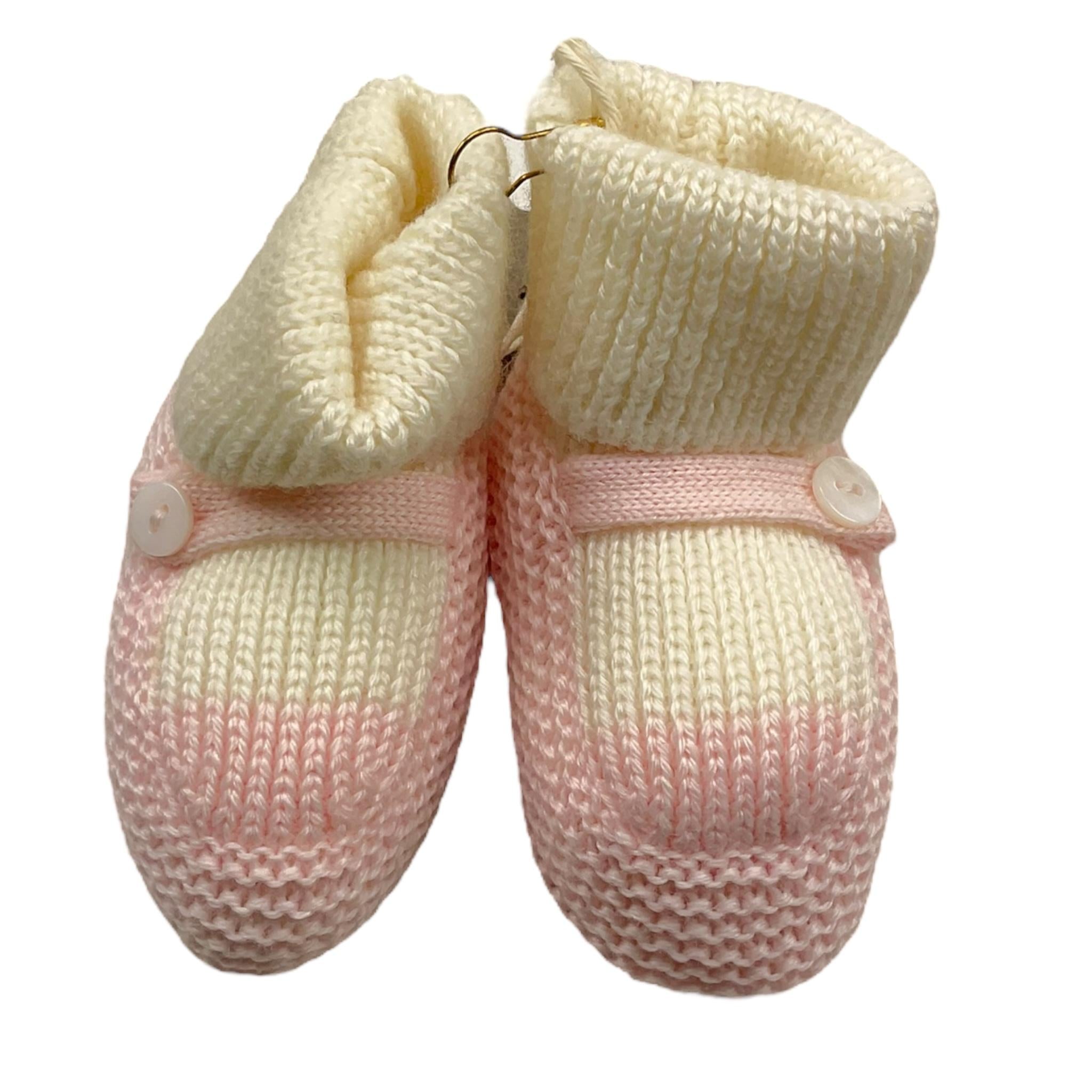 LITTLE BEAR babbucce bicolore Bianco/rosa per Neonata 5110F BIANCO/ROSA LITTLE BEAR 