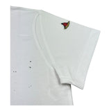 Monnalisa T-Shirt Girocollo Tinta Unita con Stampa per Bambino 253603 BIANCO MONNALISA 