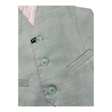 Manuel & Frank Gilet Tinta Unita per Bambino MF5296B VERDE MANUEL & FRANK 