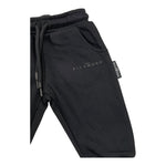 JOHN RICHMOND pantalone tuta tinta unita con logo Nero per Neonato RIA25014PA NERO JOHN RICHMOND 