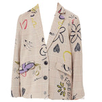 Liu Jo Giacca Tinta Unita con Fantasia per Bambina GA5022 BEIGE LIU JO 