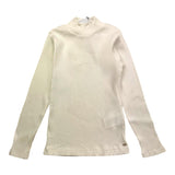 SARABANDA shirt tinta unita mezzo collo a costine Bianco per Bambina 0A248 BIANCO SARABANDA 