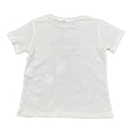 Please T-Shirt Girocollo Tinta Unita con Stampa per Bambino MBA2030B71J BIANCO PLEASE 