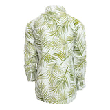 Dan John Plain Half Sleeve Shirt With Contrast Print Cream For Boys