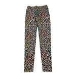 GUESS leggins tinta unita con fantasia maculata Nero per Bambina J2YB00MC01P NERO GUESS 