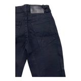 Cesare Paciotti Plain Trousers With Adjustable Giovita Blue For Kids