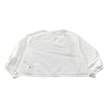 Simonetta Camicia Tinta Unita con Logo per Bambina SW5A03 BIANCA SIMONETTA 